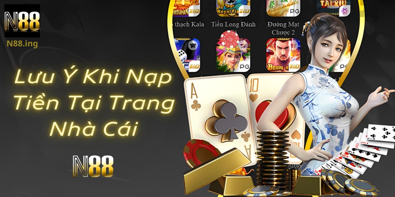 Lưu Ý Khi Nạp Tiền Tại  Trang Chơi N88