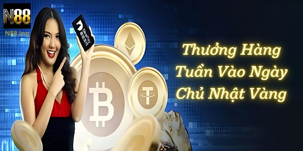 Thưởng Hàng Tuần Vào Chủ Nhật Vàng